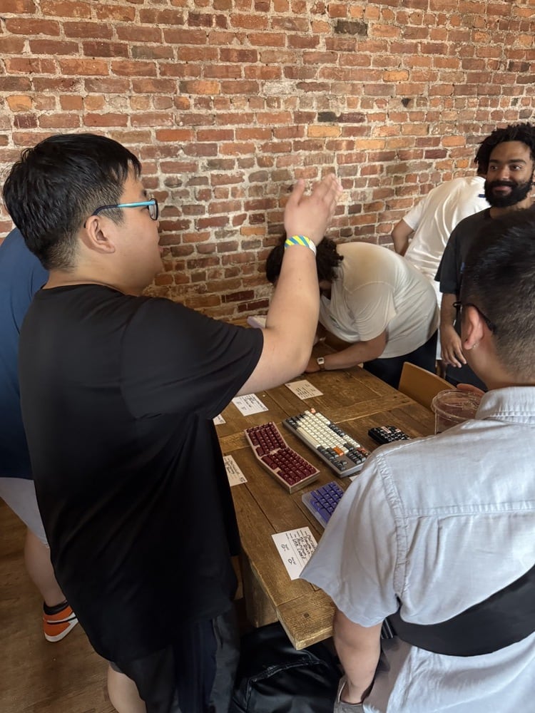 Image of a keyboard meetup